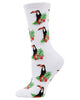MeMoi Toucan Bamboo Blend Crew Socks