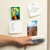 MAGNET Colorful Macaw in Jungle Scene Geometric