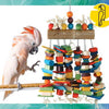 Extra Large Bamboo Log Bird Toy
