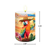 Sunset Parrot Flameless Candle