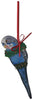 Blue Parakeet Ornament