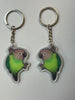 Dusky Conure Keychain
