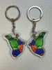 Rainbow Lorikeet Keychain